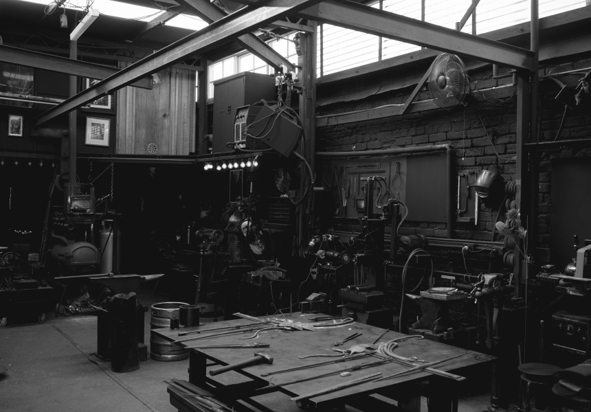 Sculptor Pete Mattila Fuses Tasmania’s Industrial History With Its Ancient Geological Past